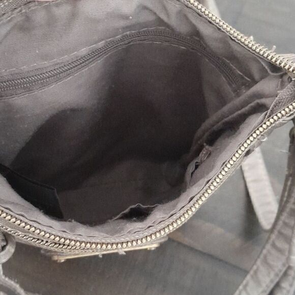 Stone Mountain USA crossbody bag lots of pockets good condition one gray one tan - Picture 7 of 8